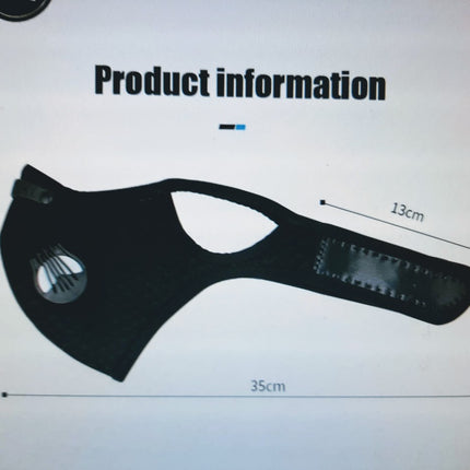 Face Mask Activated Carbon Filter Dust Mask PM 2.5 Anti-Pollution