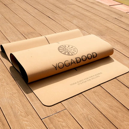 Cork yoga mat by YOGA DOOD
