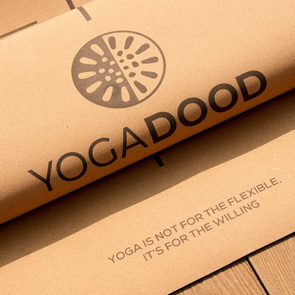 Cork yoga mat by YOGA DOOD