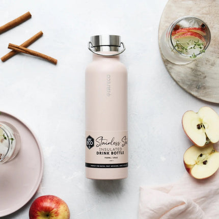 EVER ECO Insulated Stainless Steel Bottle Los Angeles Peach 750ml