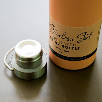 EVER ECO Insulated Stainless Steel Bottle Los Angeles Peach 750ml