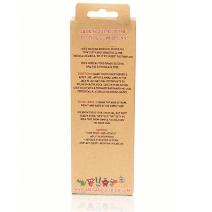 JACK N JILL Silicone Tooth & Gum Brush