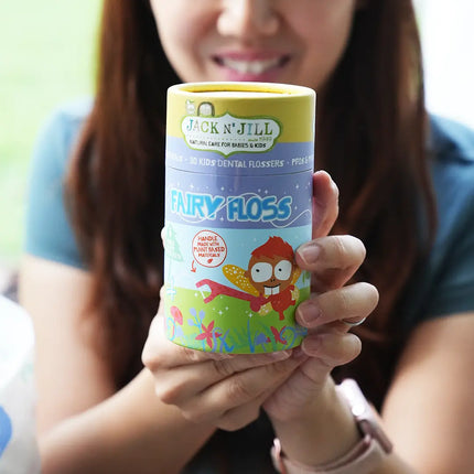 JACK N JILL Fairy Floss Picks Strawberry x30pcs