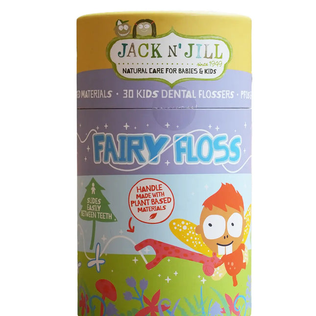 JACK N JILL Fairy Floss Picks Strawberry x30pcs