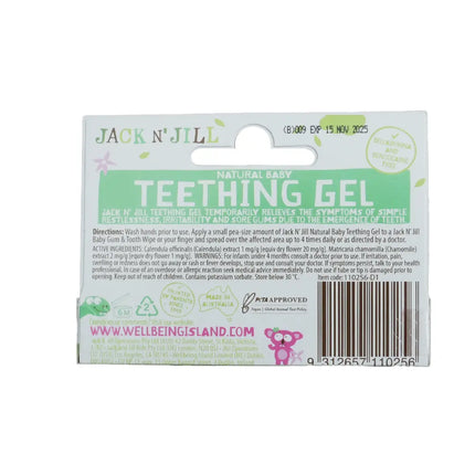 JACK N JILL Natural Teething Gel 15g