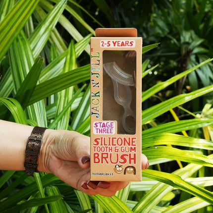JACK N JILL Silicone Tooth & Gum Brush