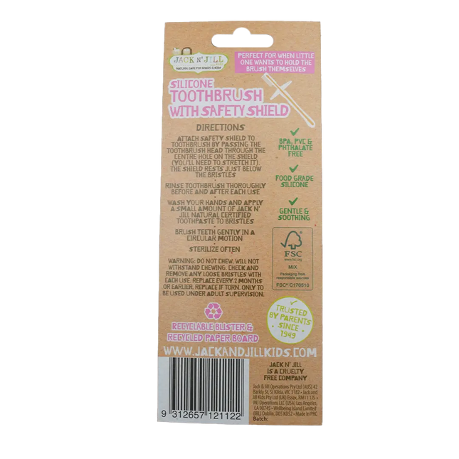 JACK N JILL Silicone Toothbrush