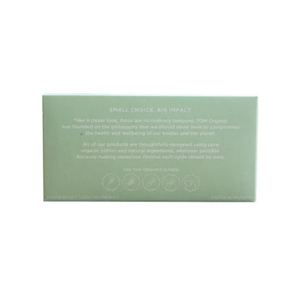 TOM ORGANIC Regular Tampons 16 Packs