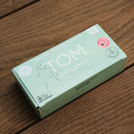 TOM ORGANIC Regular Tampons 16 Packs