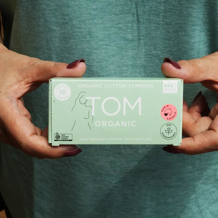 TOM ORGANIC Regular Tampons 16 Packs