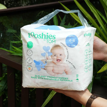 TOOSHIES BY TOM Infant Nappies 4-8 kg