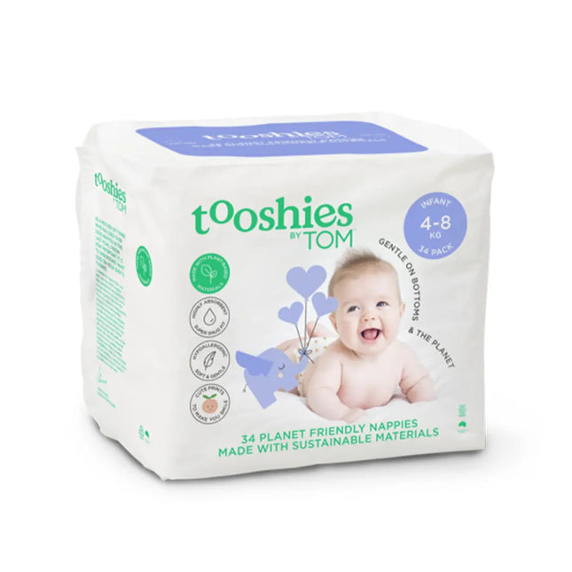 TOOSHIES BY TOM Infant Nappies 4-8 kg