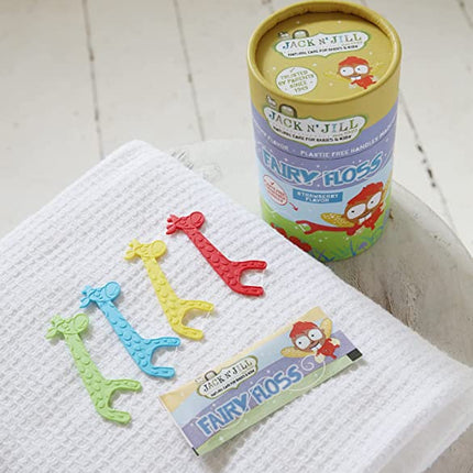 JACK N JILL Fairy Floss Picks Strawberry x30pcs